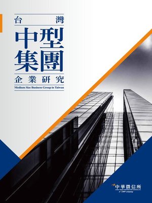 cover image of 2017台灣中型集團企業研究